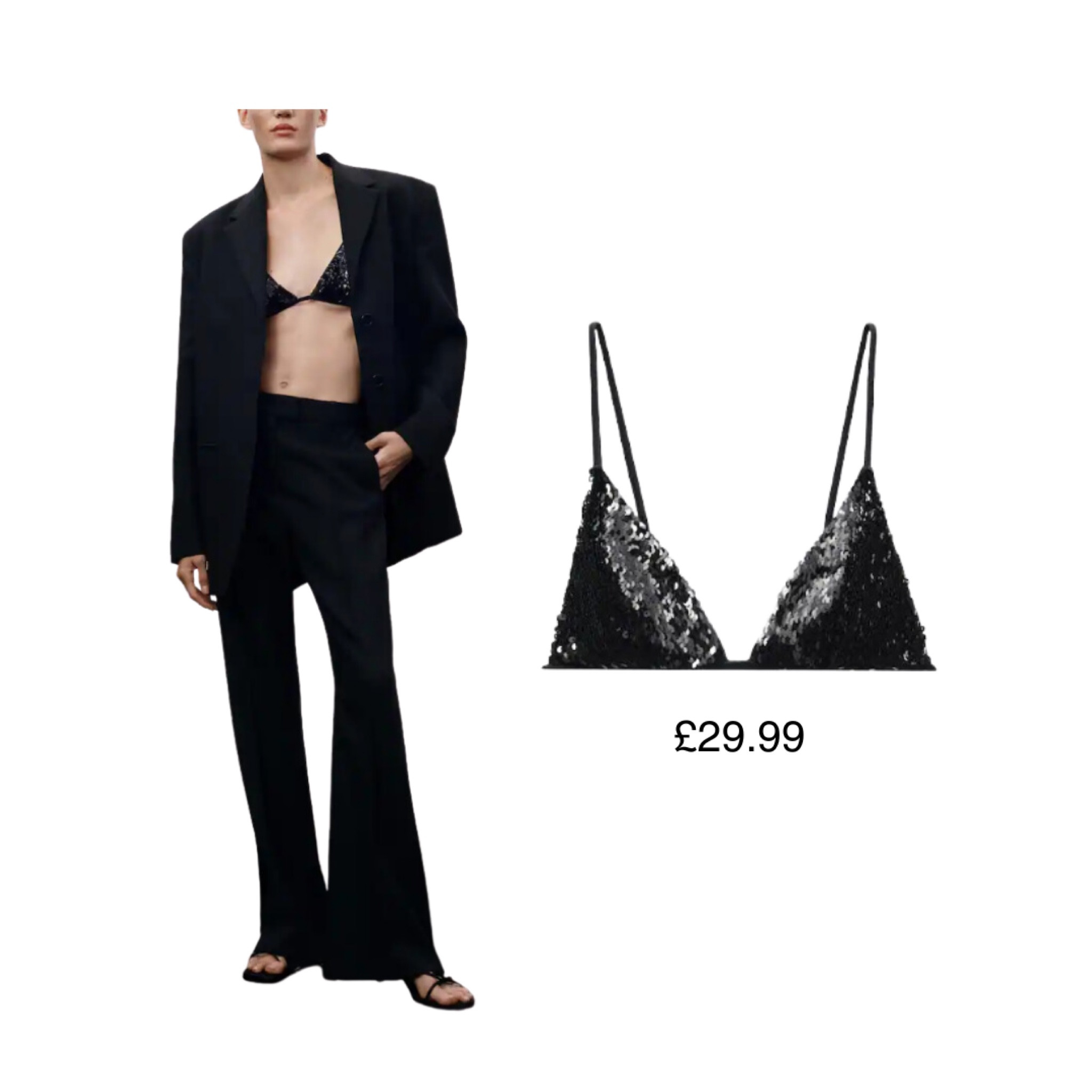 Add little spark to your outfit wearing it under your blazer, under your shirt, on the top of the sheer top and more 

#LTKparties #LTKstyletip #LTKHoliday