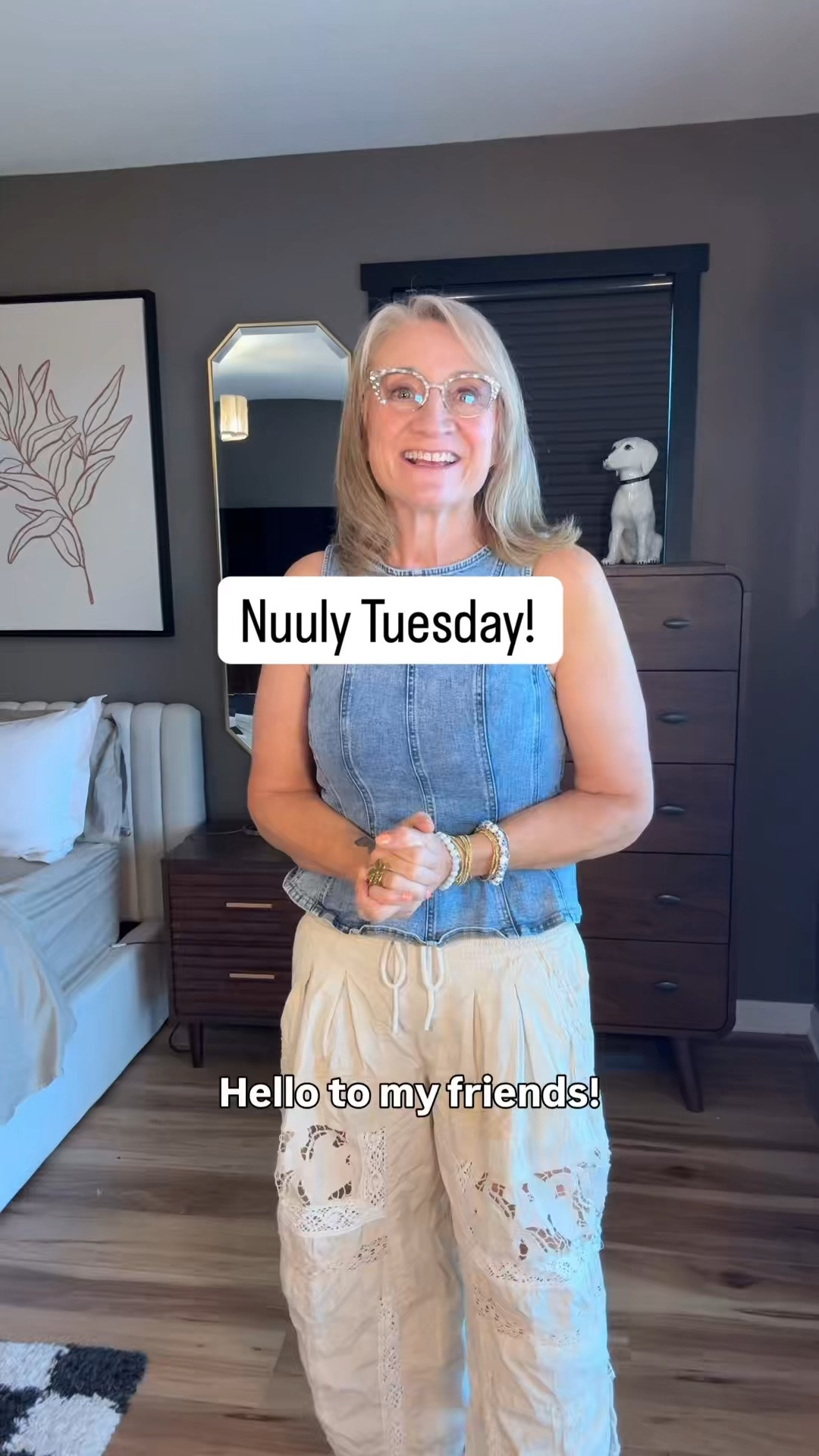 I'm so excited to partner with @Nuuly to bring you this content. If you want to experience Nuuly clothing rentals you will find a link in my bio. I am absolutely obsessed with the items I received this month and I can give you a million reasons why I love renting from Nuuly--but top on my list is the ability to wear high-end, edgy, bold fashion for just a few dollars per item. I highly recommend it! https://creatorlink.shop/4v3A1KL 
#cluubnuuly #nuulypartner #nuuly #affordablefashion #fashionover50  @shopnuuly