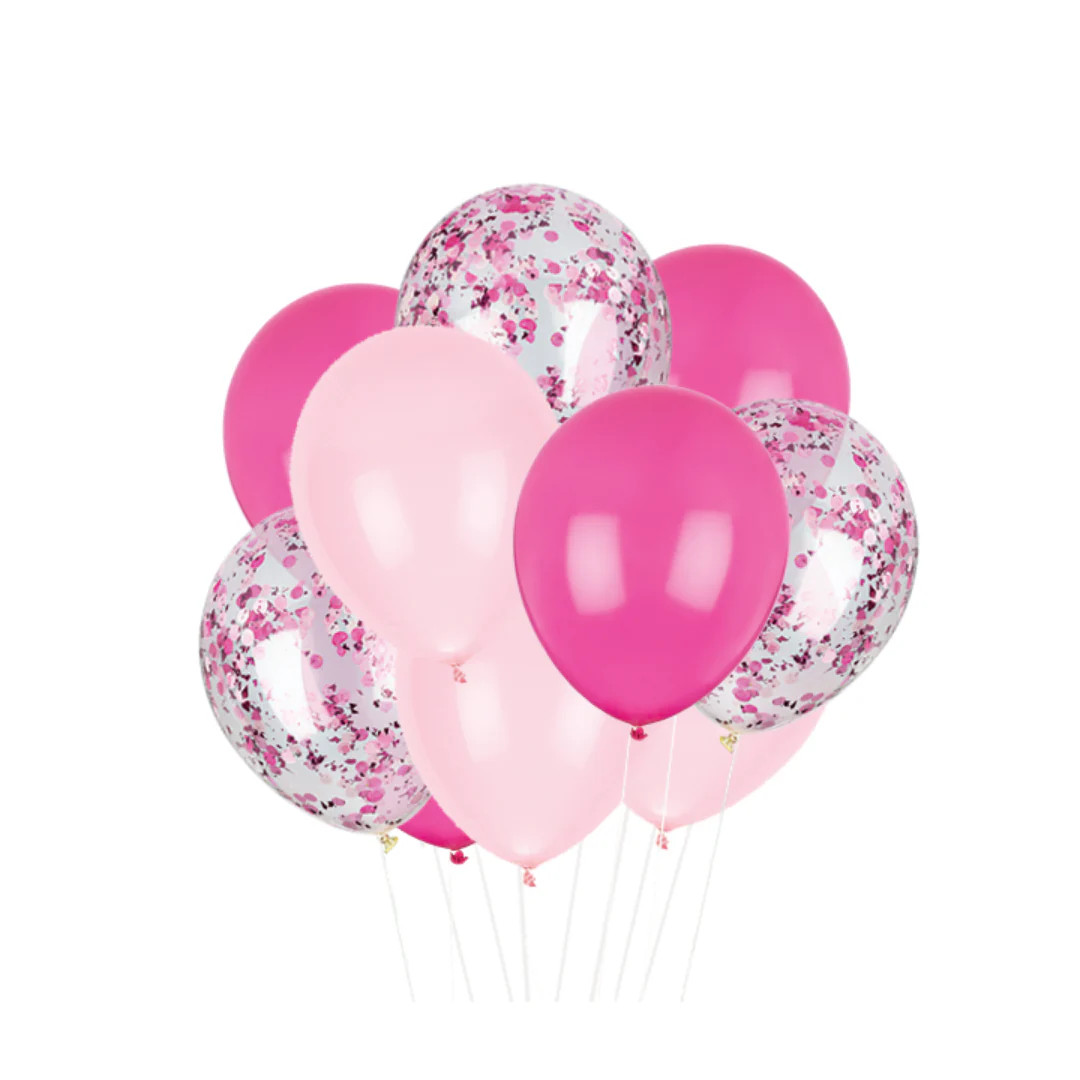 Pink Bubblegum Balloon Bouquet | Ellie and Piper