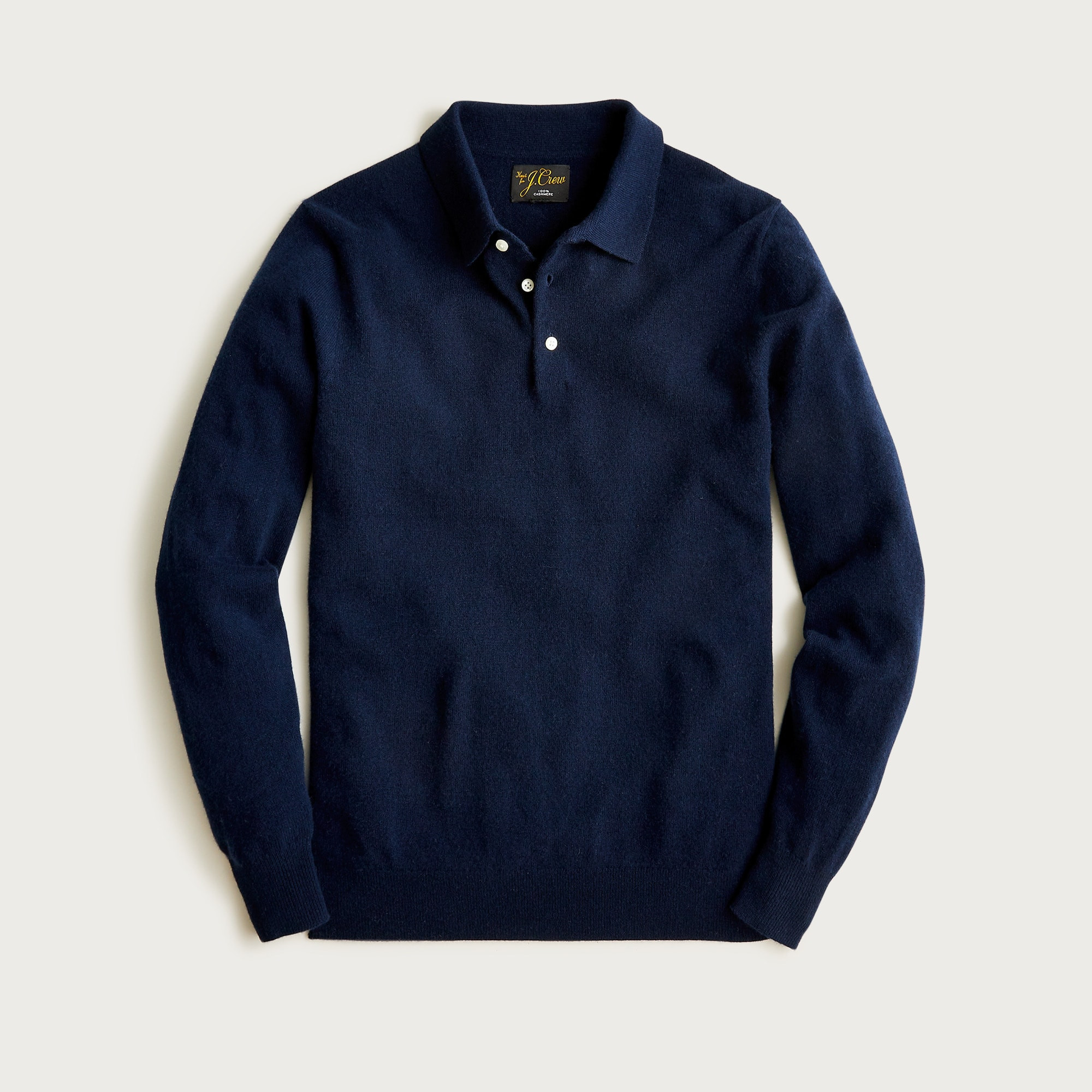 Cashmere collared sweater-polo | J. Crew US