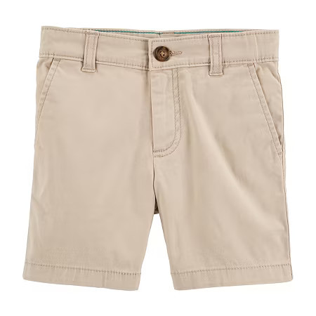Carter's Toddler Boys Chino Short, 4t, Brown | JCPenney