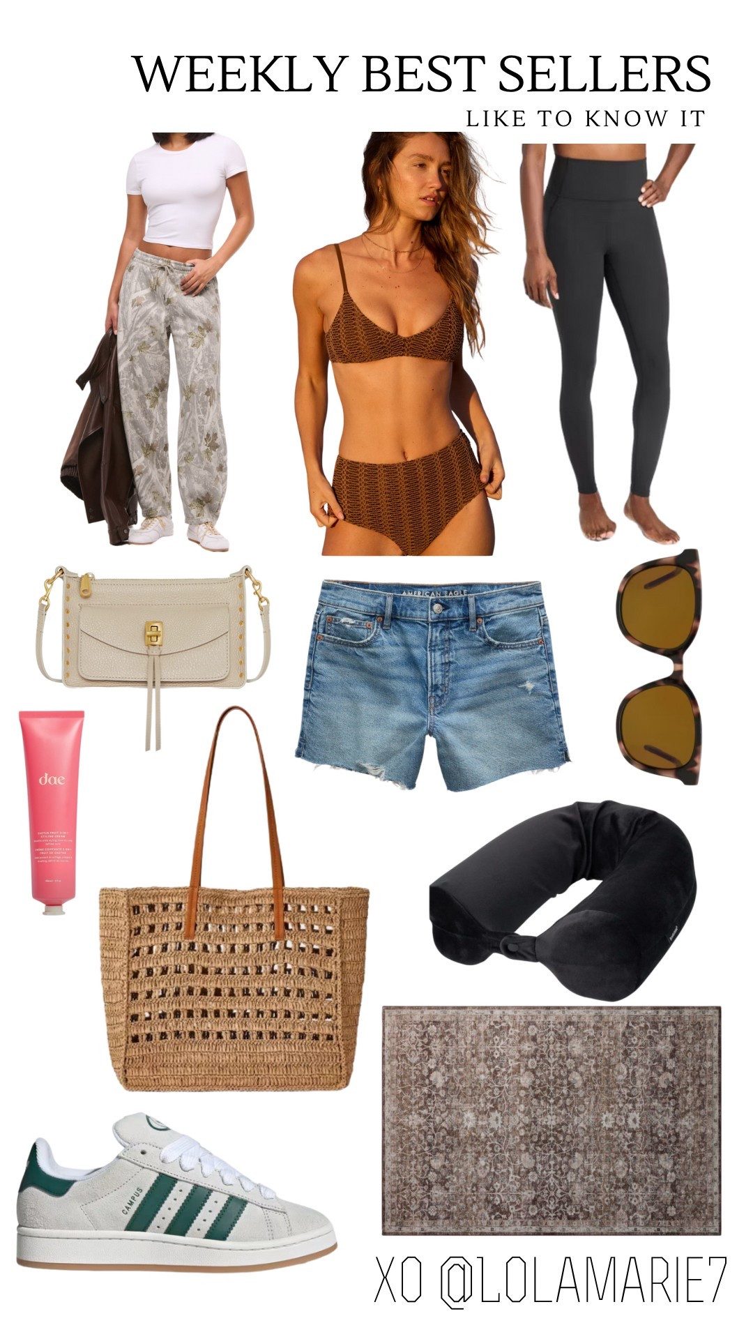 WEEKLY BEST SELLERS 

#lolasfaves #bestsellers #bestofLTK

#LTKSaleAlert #LTKStyleTip #LTKSpringSale