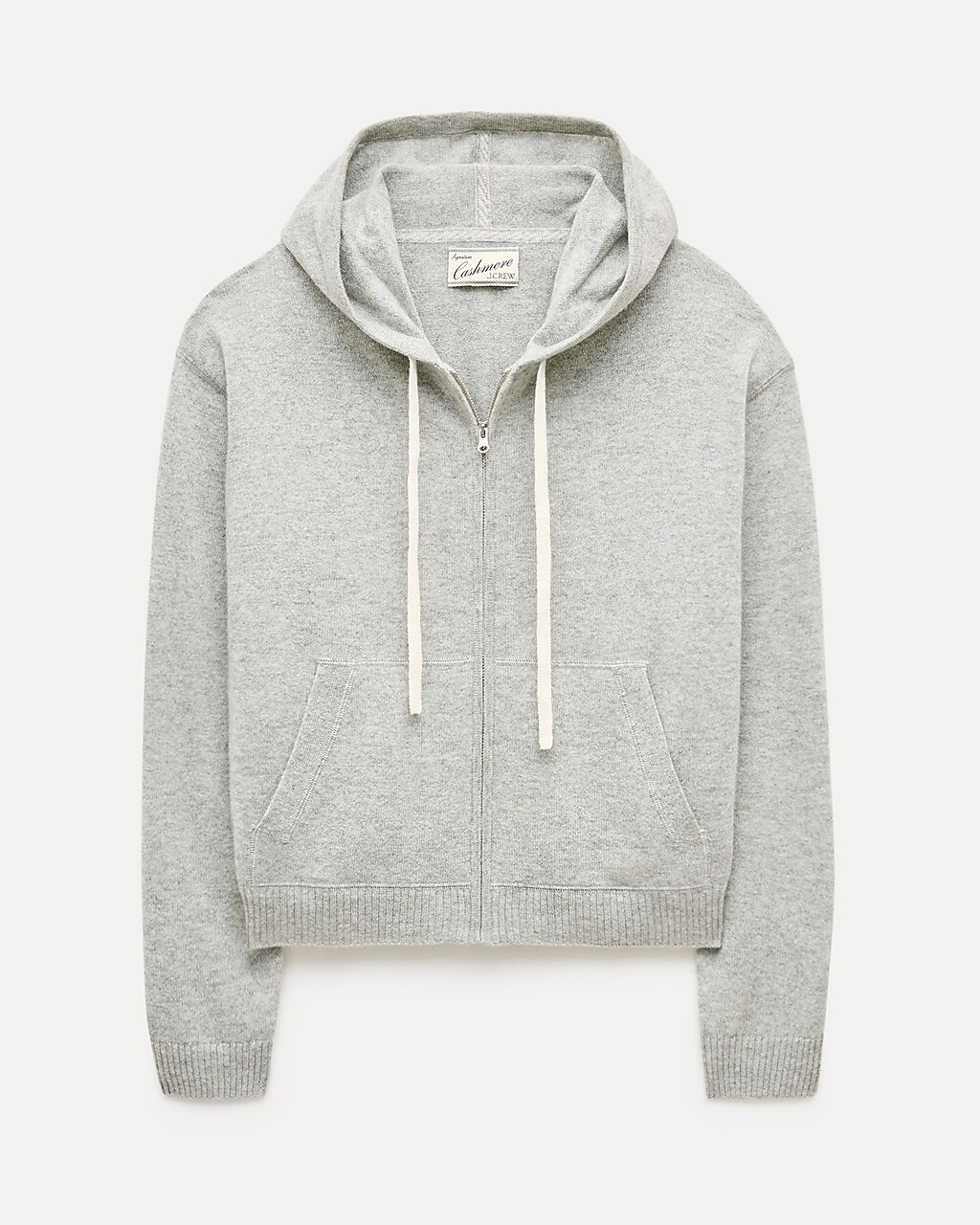 Cashmere full-zip hoodie | J. Crew US