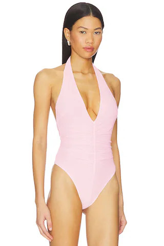 Lilah Bodysuit in Light Pink | Revolve Clothing (Global)