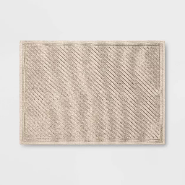 21"x30" Performance Solid Cotton Bath Mat - Threshold™ | Target
