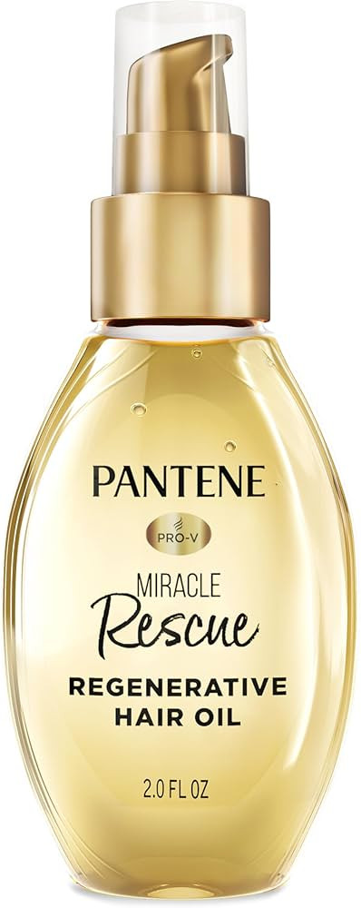 Pantene Miracle Rescue Regenerative Hair Oil, 2.0 FL OZ | Amazon (US)