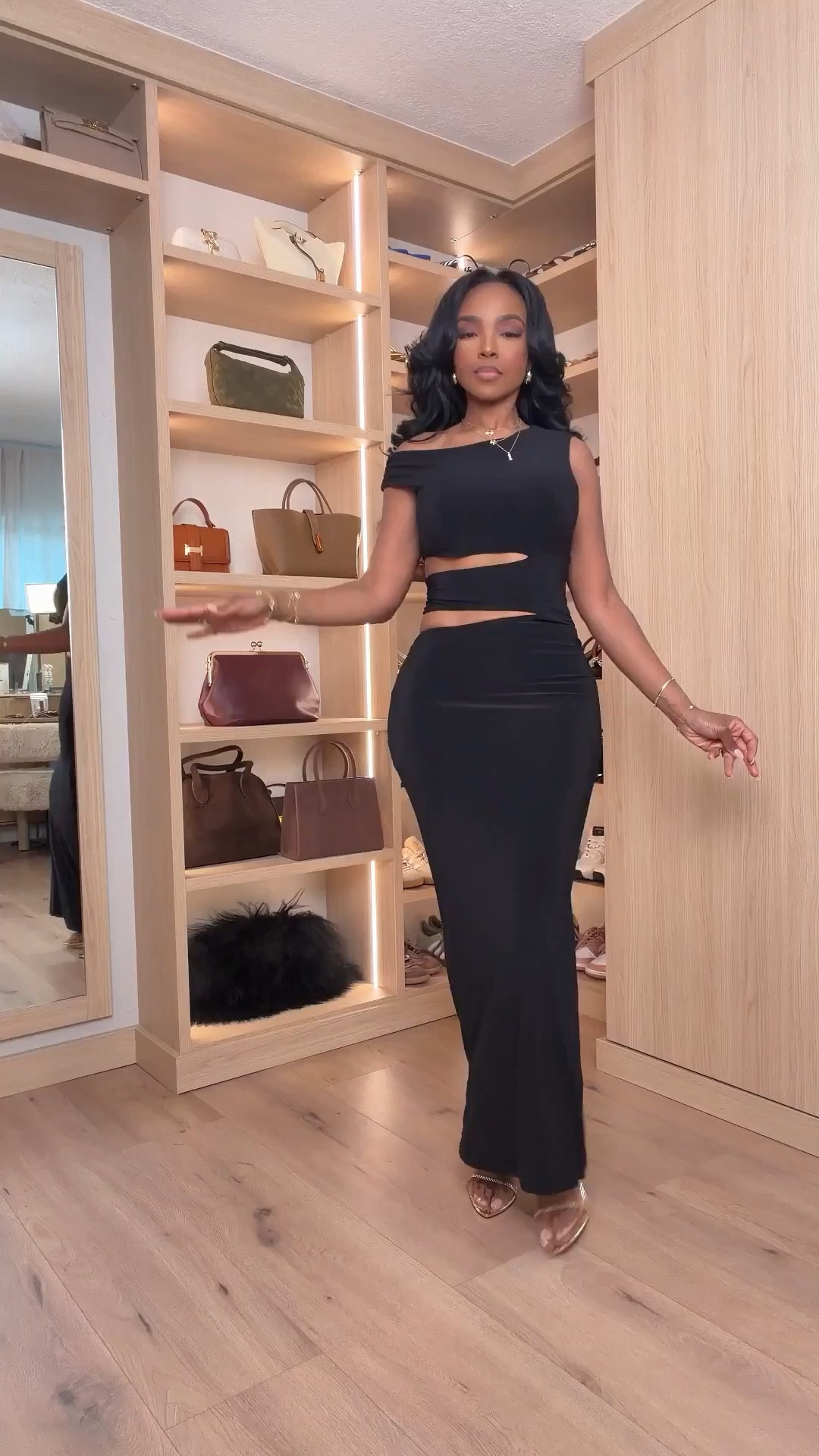 Scroll to shop!! This black cutout dress is the definition of a night-out staple. The



#LTKgrwm #LTKvlog