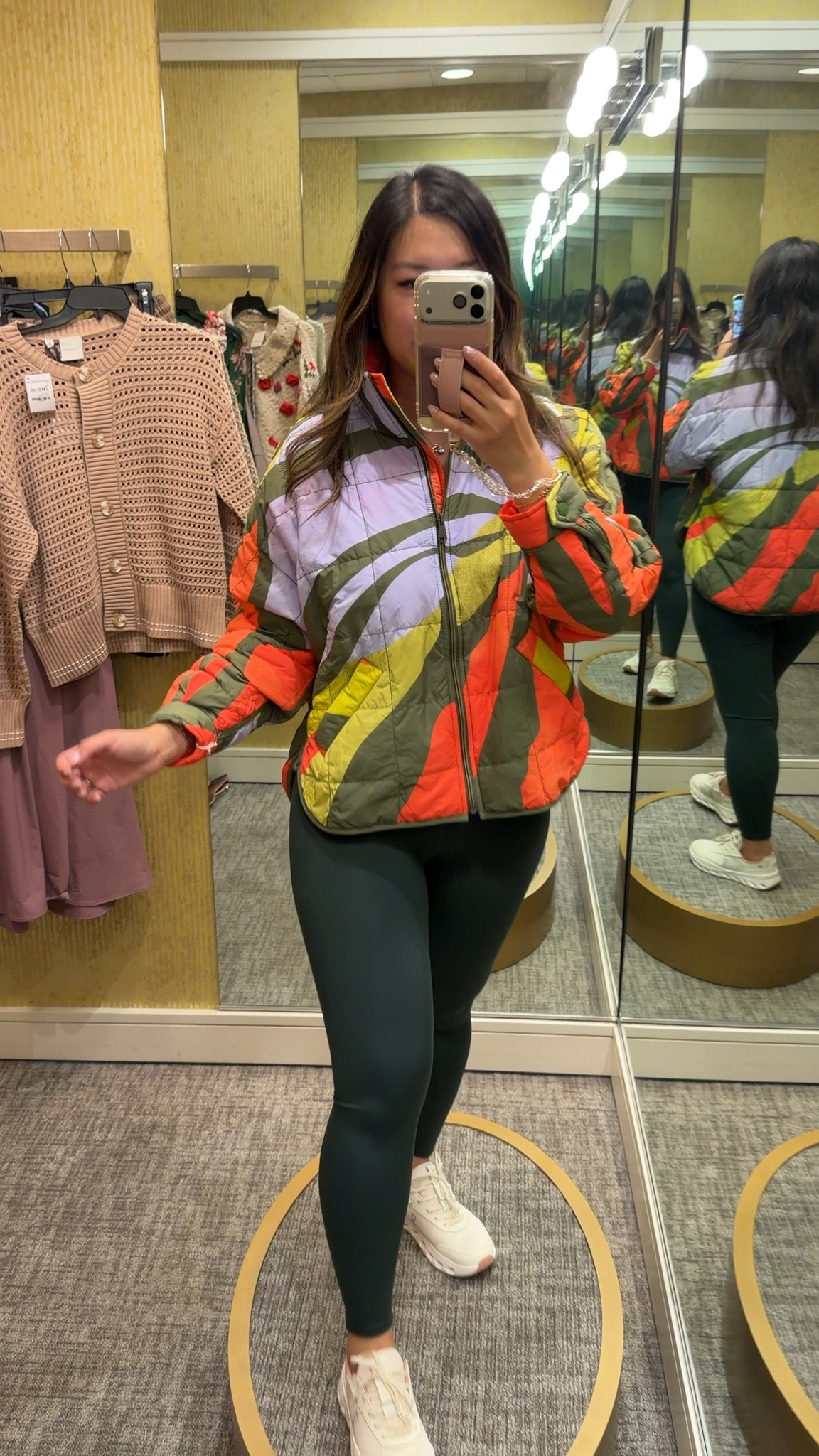 Nordstrom Sale
Free People Jacket: Small
Leggings: Medium