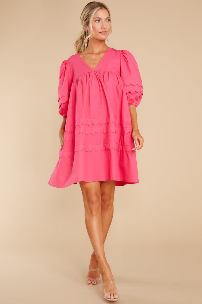 Gracie Hot Pink Dress | Red Dress 