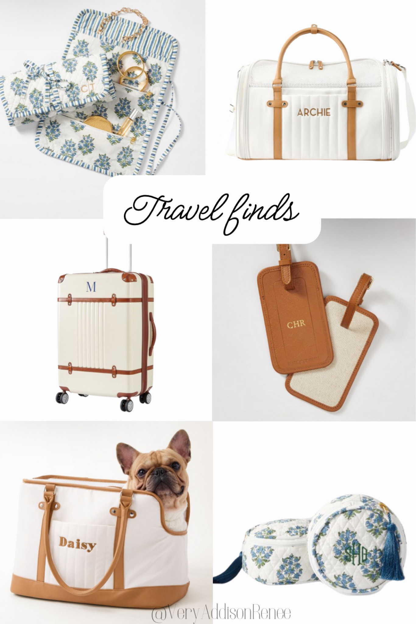 Perfect REAL leather bags for traveling! These two dog careers are adorable and I adore the leather bag tags! Follow for more!








Travel, suit case, travel finds, traveling, leather bag, pet bag, pet finds, pet travel, #LTKGiftGuide gifts, gifts for her, ltk gift guide, ltk gifts, Christmas, Christmas gift, Christmas gift 2024, Christmas gift guide, girls Christmas gift, Christmas gift for her, Christmas gift ideas, Christmas ltk, ltk Christmas,xmas gifts, Pet gift, pet gift guide, gift guides, dog gift guide, dog gifts

#LTKTravel #LTKGiftGuide #LTKU