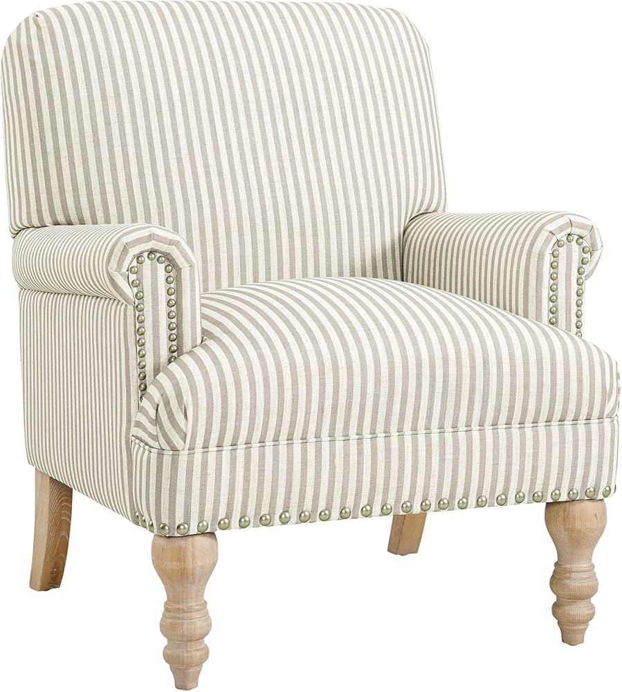 Dorel Living Jaya Accent Chair, Beige | Amazon (US)