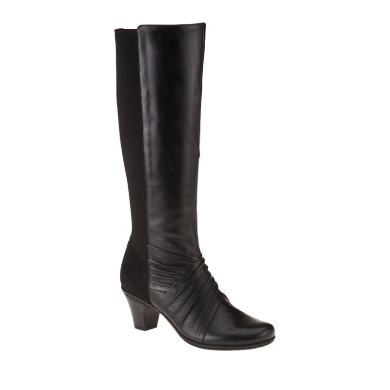 Cobb Hill Sydney Tall Dress Boots - Black - 11 W/D | Foot Smart