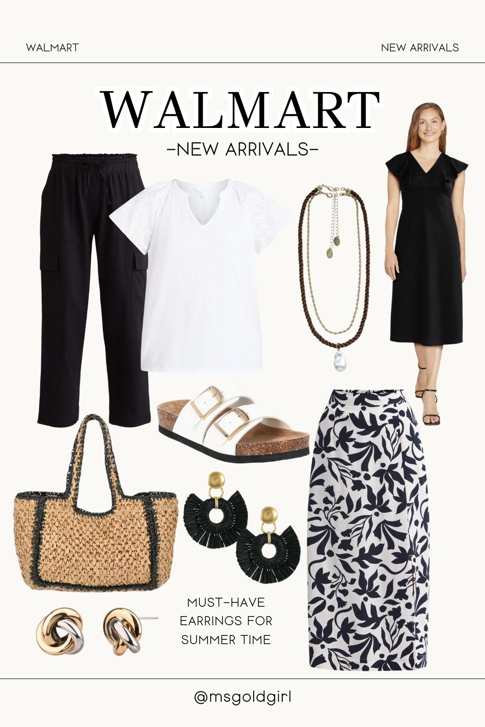 Walmart new arrivals! The patterned skirt is perfect for summer and the woven tote would be great to take to the beach! 

#LTKSummerEdit #LTKFindsUnder100 #LTKSeasonal