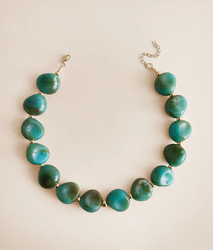 Bahama Blue Stone Necklace | Buckle