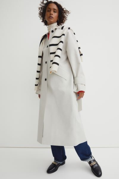 Long trenchcoat | H&M (UK, MY, IN, SG, PH, TW, HK)