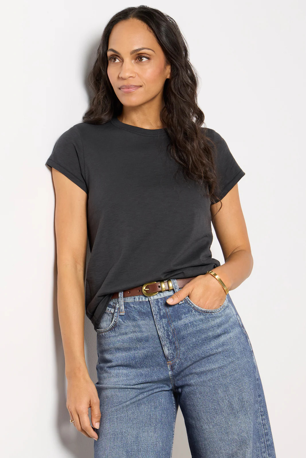 The Slub Crew Tee | Evereve