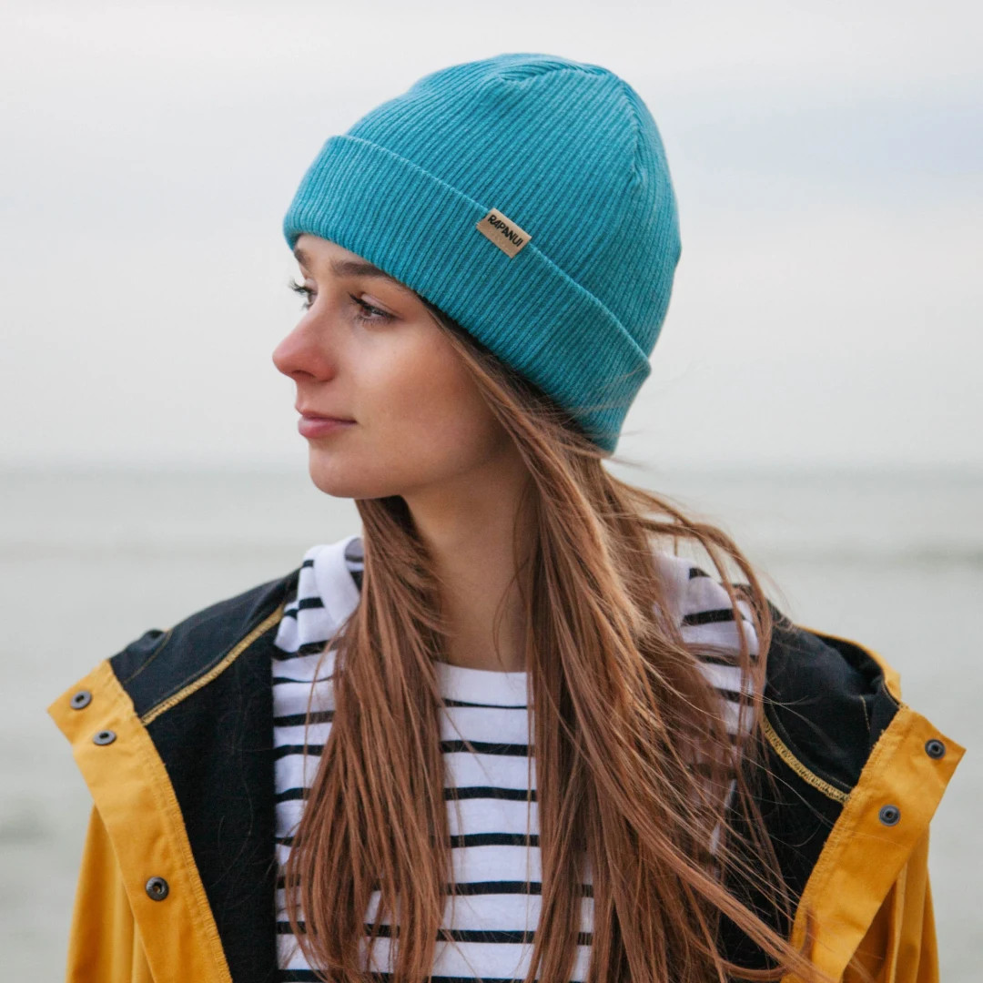 Women's Recycled Organic Beanie Hat | Rapanui Clothing