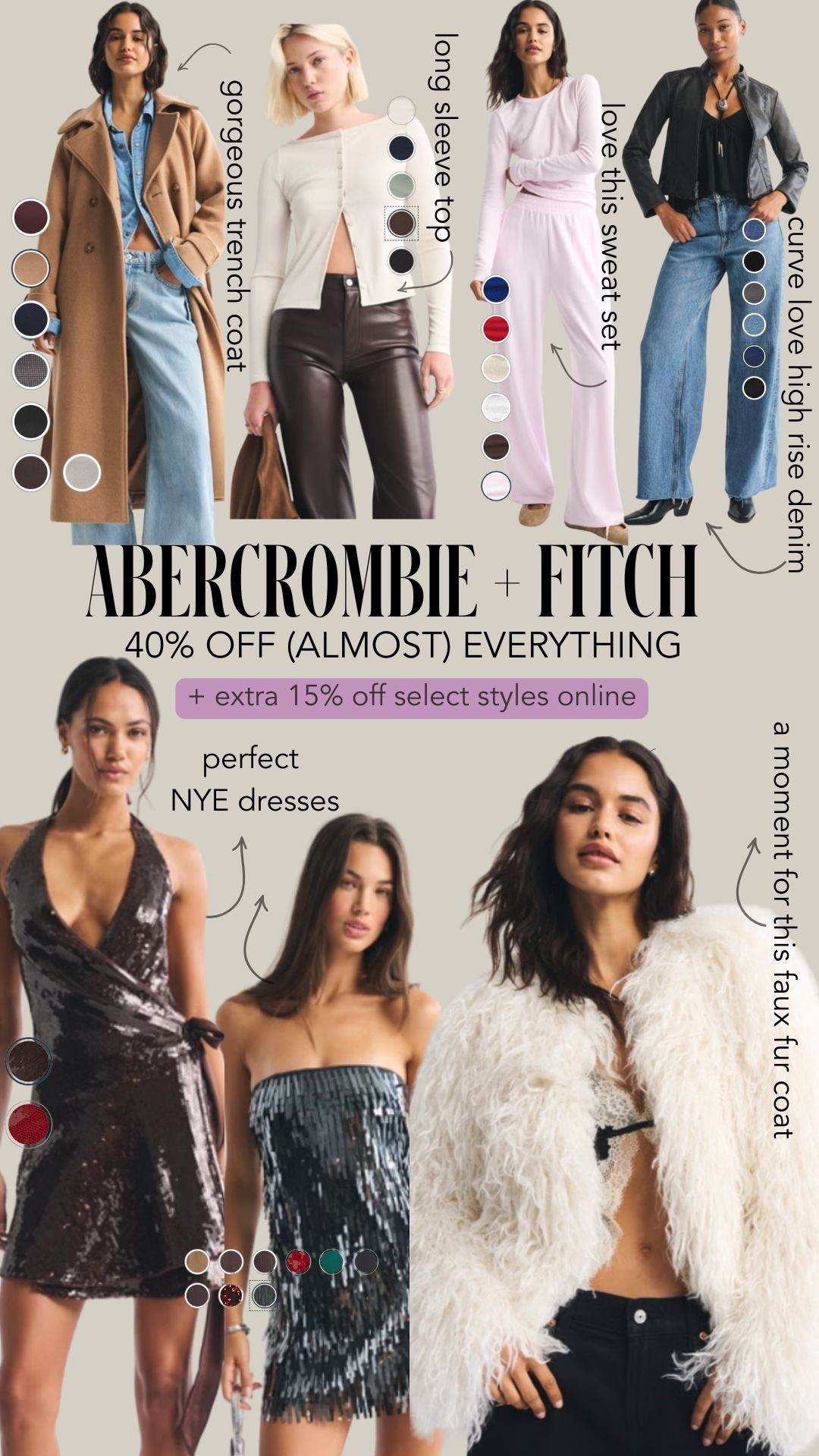 abercrombie 40% off + extra 15% off online !! 

#LTKPlusSize #LTKFindsUnder100 #LTKSeasonal