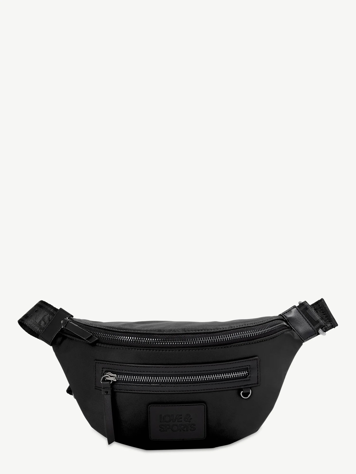 Love & Sports Women's Sophia Belt Bag Fanny Pack Black - Walmart.com | Walmart (US)