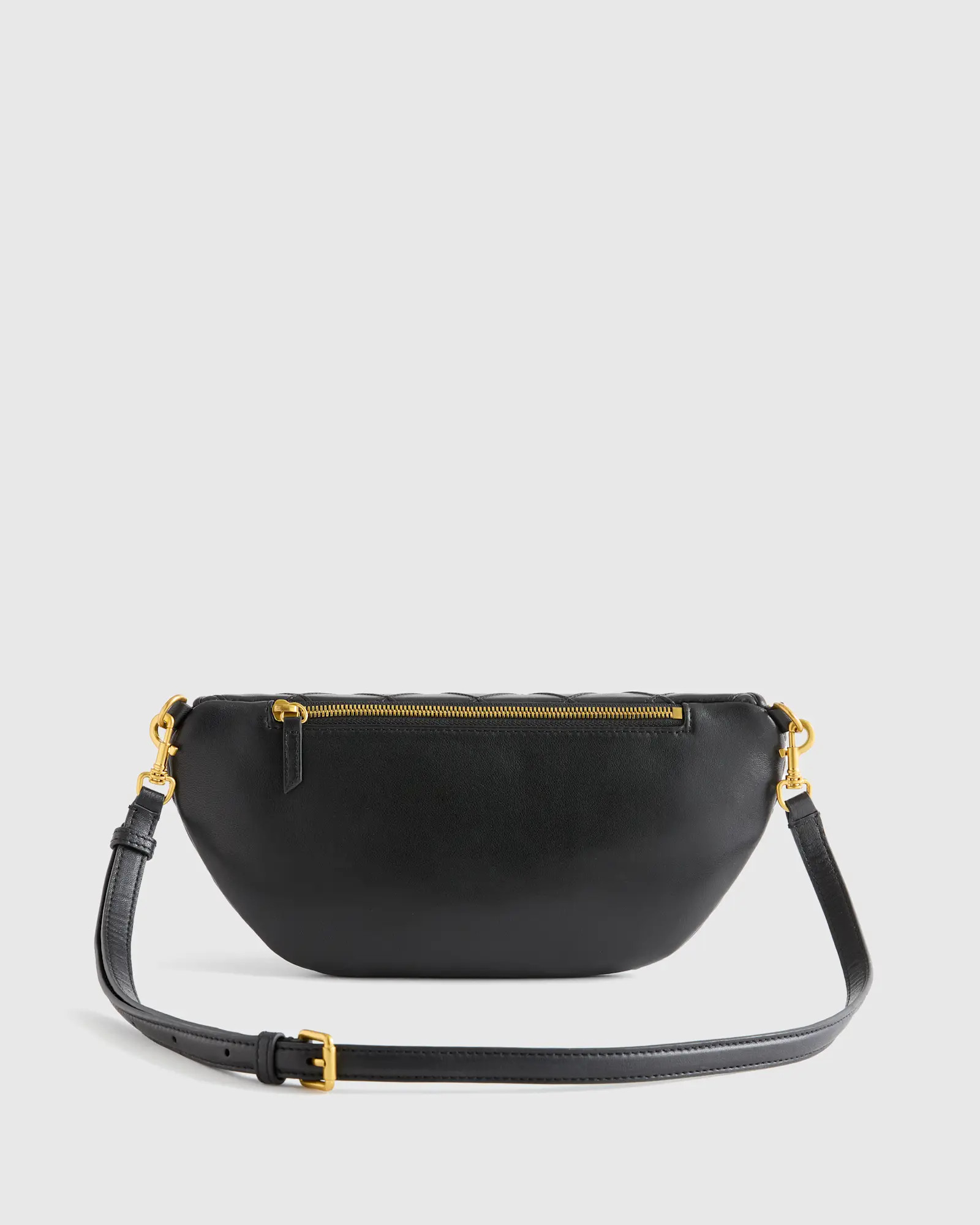 Italian Leather Diamond Stitch Sling | Quince