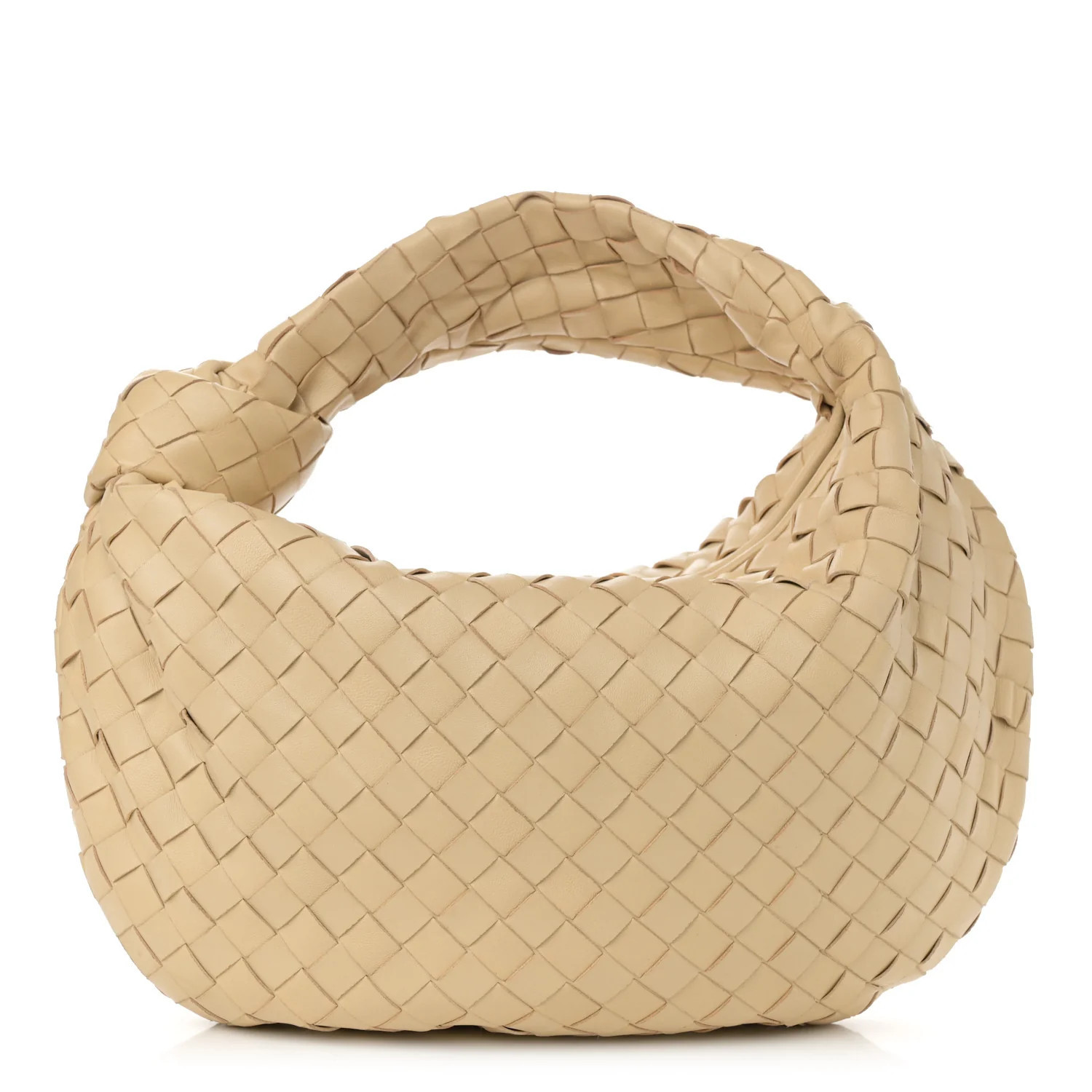 Bottega Veneta Nappa Intrecciato Teen Jodie Hobo Porridge 1734980 | FASHIONPHILE (US)