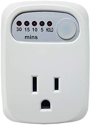 SIMPLE TOUCH Auto Shut-Off Safety Outlet, 30 min 15 min 10 min 5 min Countdown Timer with HOLD optio | Amazon (US)
