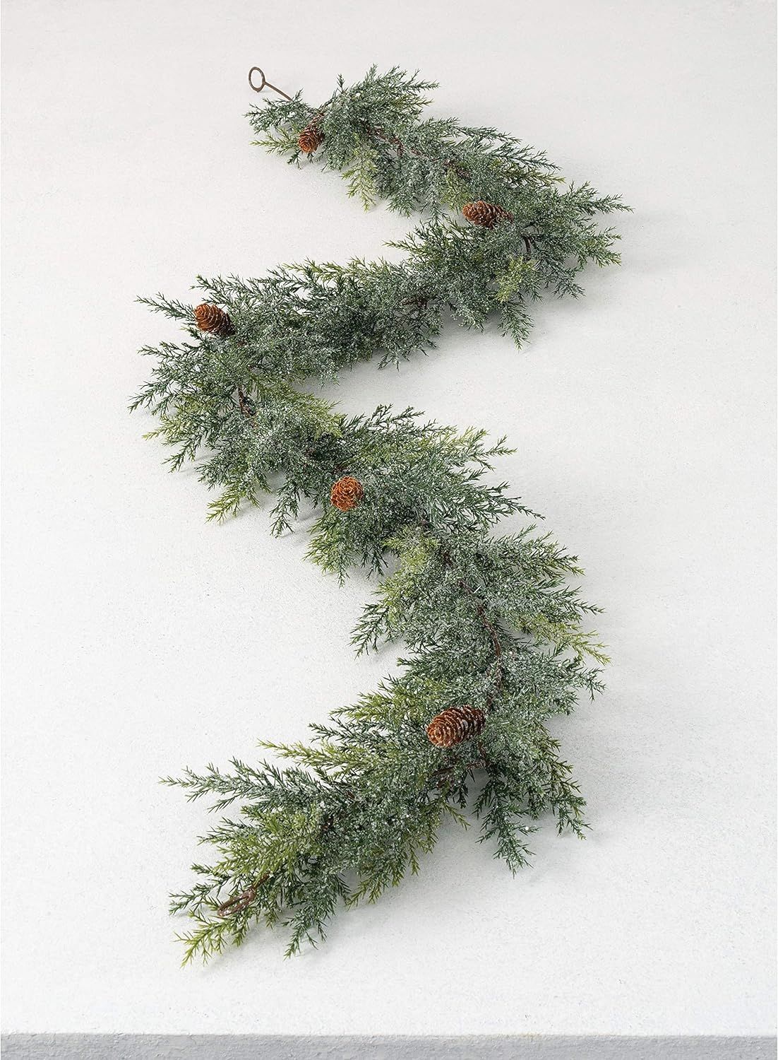 Sullivans Artificial Frosted Arborvitae Garland, Holiday Christmas Single Garland Décor for Livi... | Amazon (US)