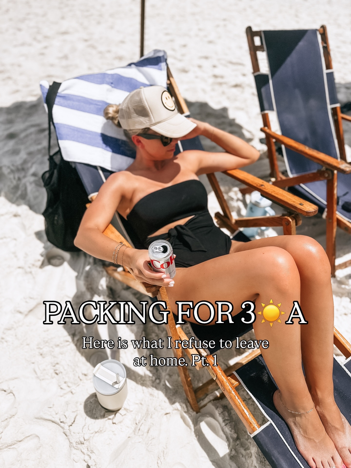 Getting ready for our annual 3☀️A beach trip! Here are only a few things I REFUSE to leave at home! Comment BEACH and I’ll send them over your way! 🌊 ☀️ 

#30a #rosemarybeach #seaside #alysbeach