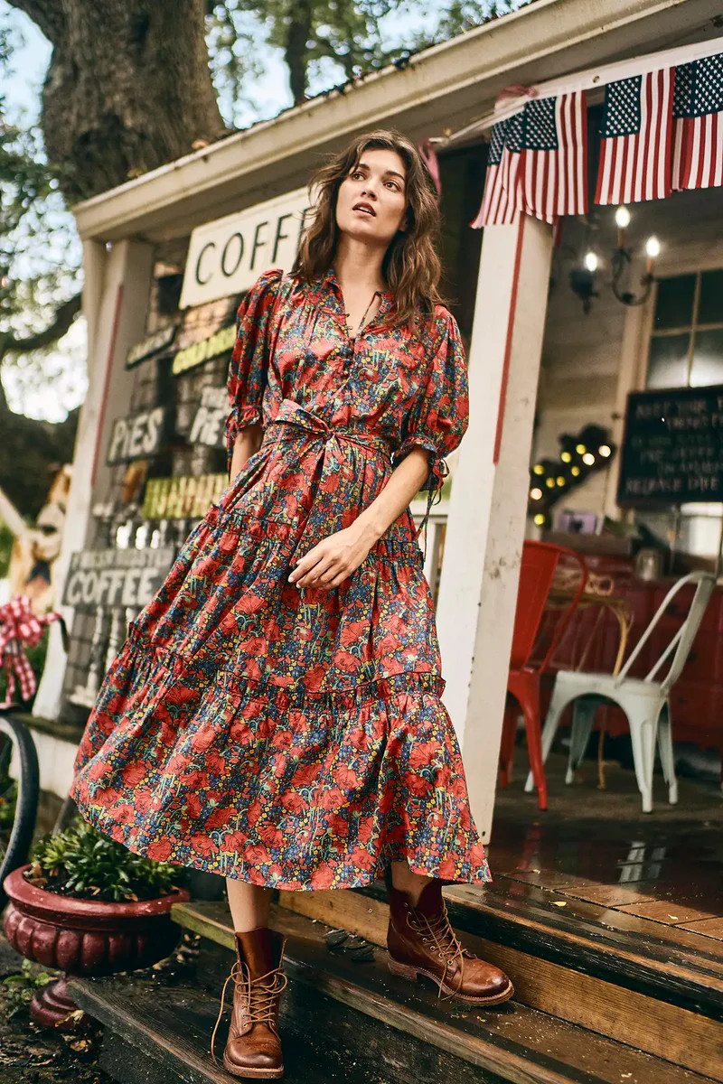 Holloway Dress | Liberty Print Dress | Hunter Bell | Hunter Bell
