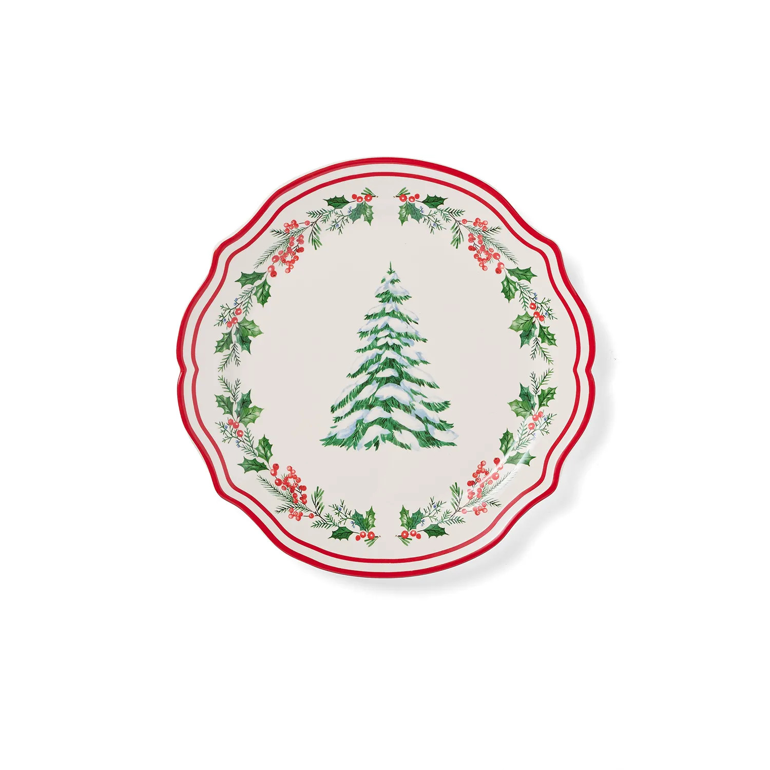 Sur La Table Christmas Tree Dinner Plate | Sur La Table