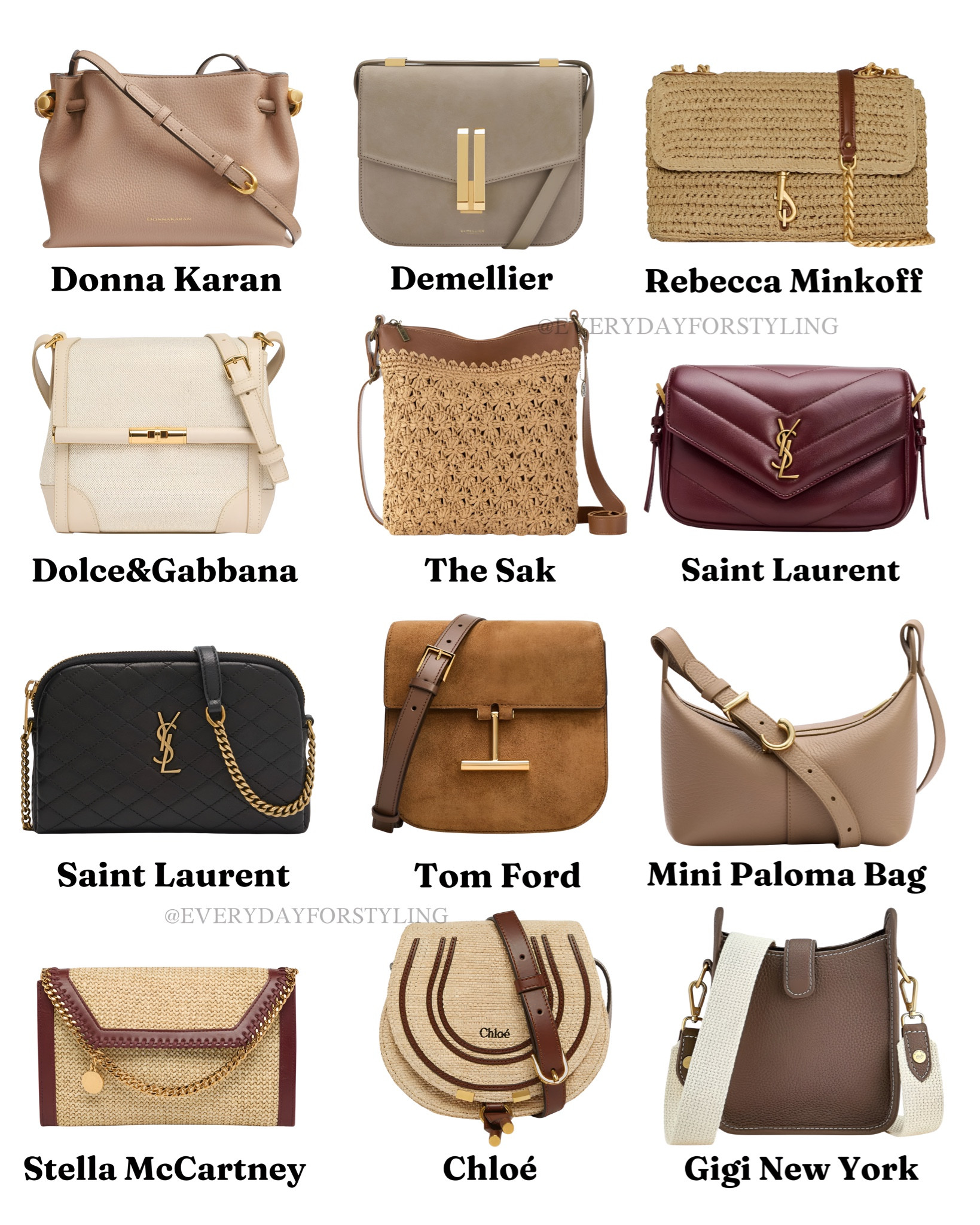 Your summer outfit is only as good as the bag on your shoulder — and this edit just raised the bar completely 👜🤎 

crossbody bags summer 2026, best designer crossbody bags, Saint Laurent crossbody, Tom Ford Tara bag, Chloe crossbody bag, Stella McCartney bag, Demellier bag, raffia crossbody bag summer, luxury bag edit 2026, designer bags worth buying, summer bag trends 2026, best crossbody bags women, crochet bag summer, quilted crossbody bag, investment handbags 2026, luxury vs affordable bags, designer handbag edit, chic summer accessories, crossbody bag outfit ideas, style inspiration women, everydayforstyling

#CrossbodyBagEdit2026, #DesignerBagsWorthBuying, #LuxuryHandbagEdit, #SummerBagTrends, #BagObsessionWomen​​​​​​​​​​​​​​​​


#LTKootd #LTKSeasonal #LTKTravel