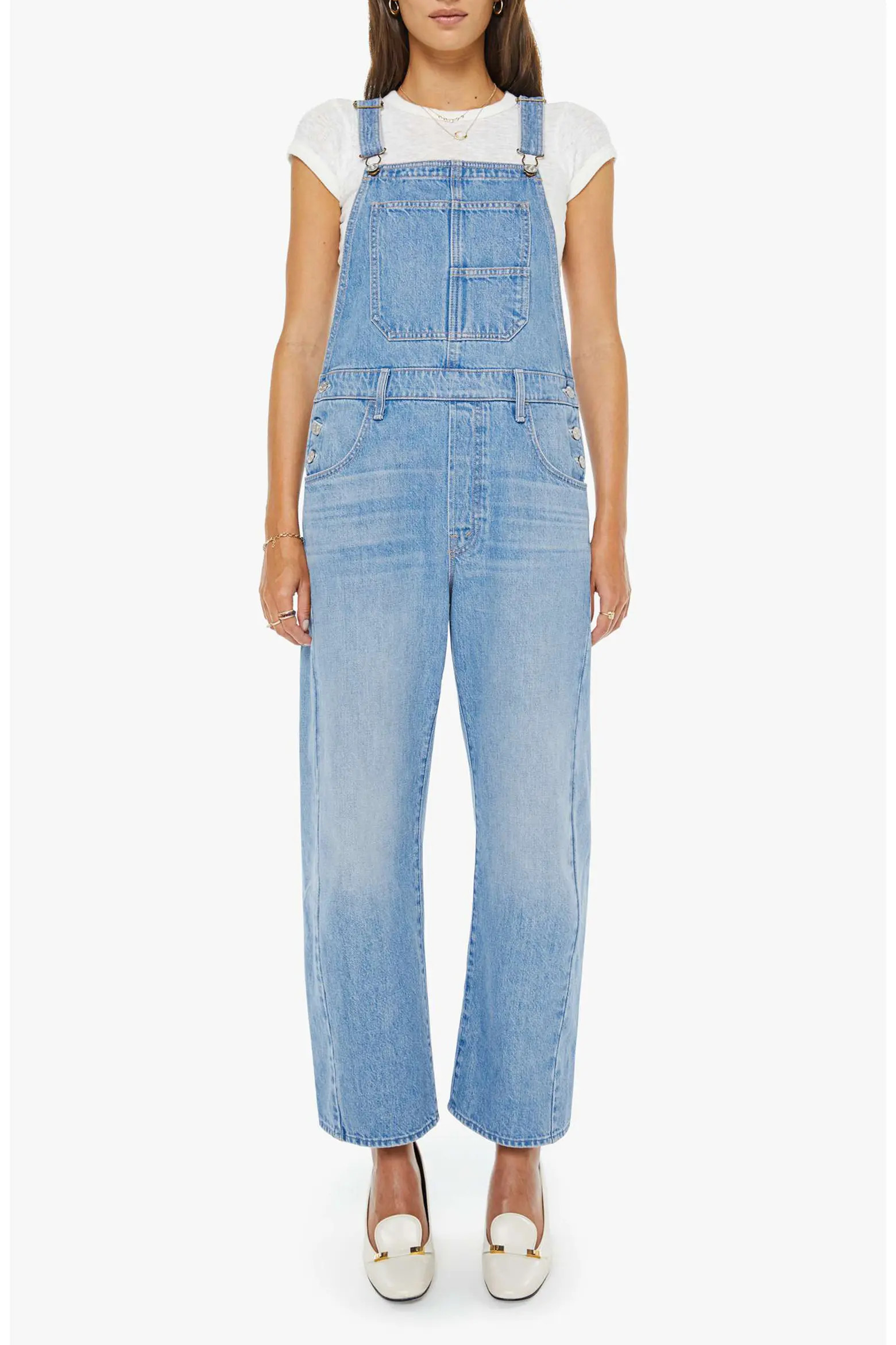 The Half-Pipe Ankle Barrel Leg Denim Overalls (Women) | Nordstrom | Nordstrom
