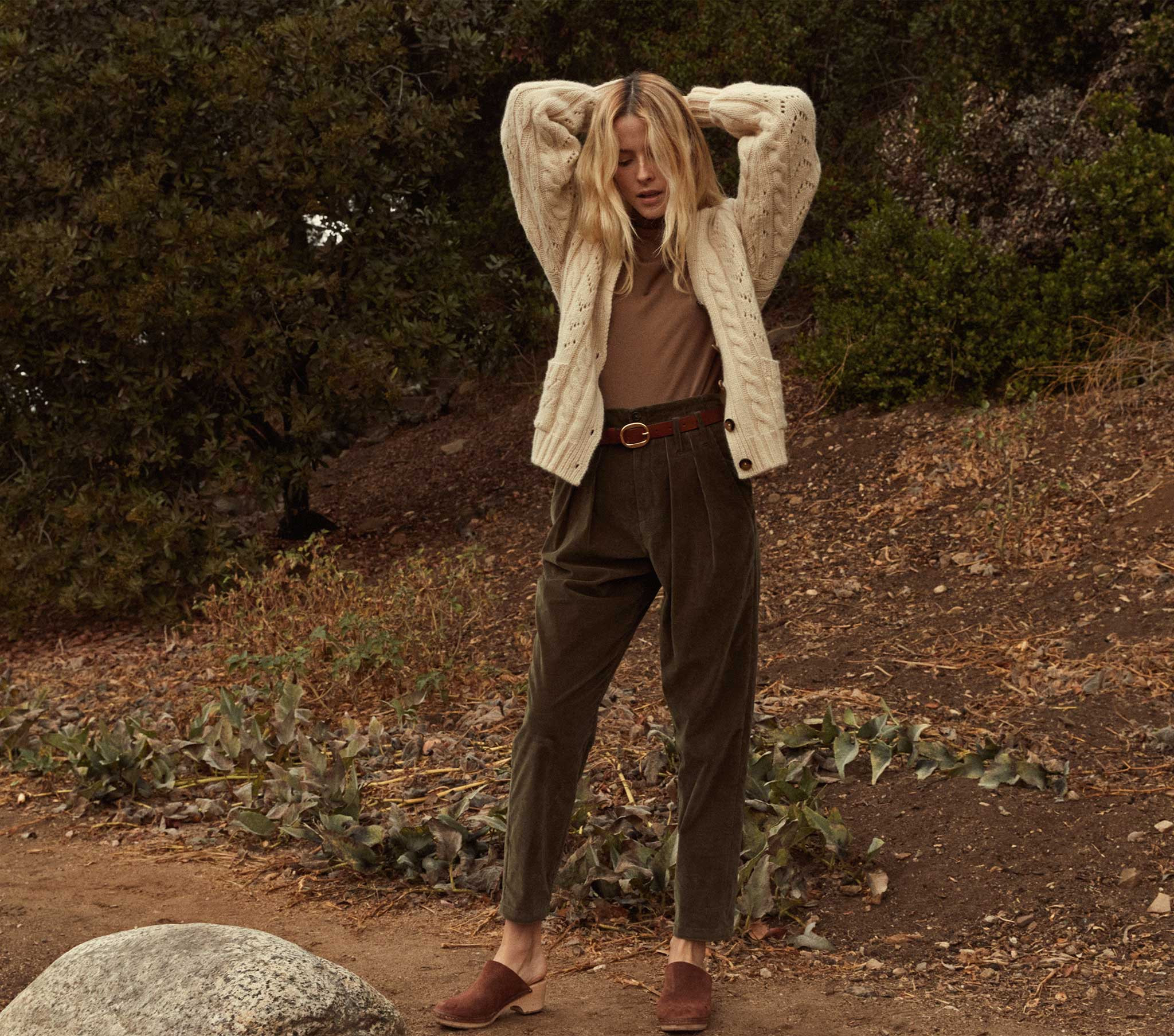 Nelda Pant - Militare | Hand Me Dôen | DOEN