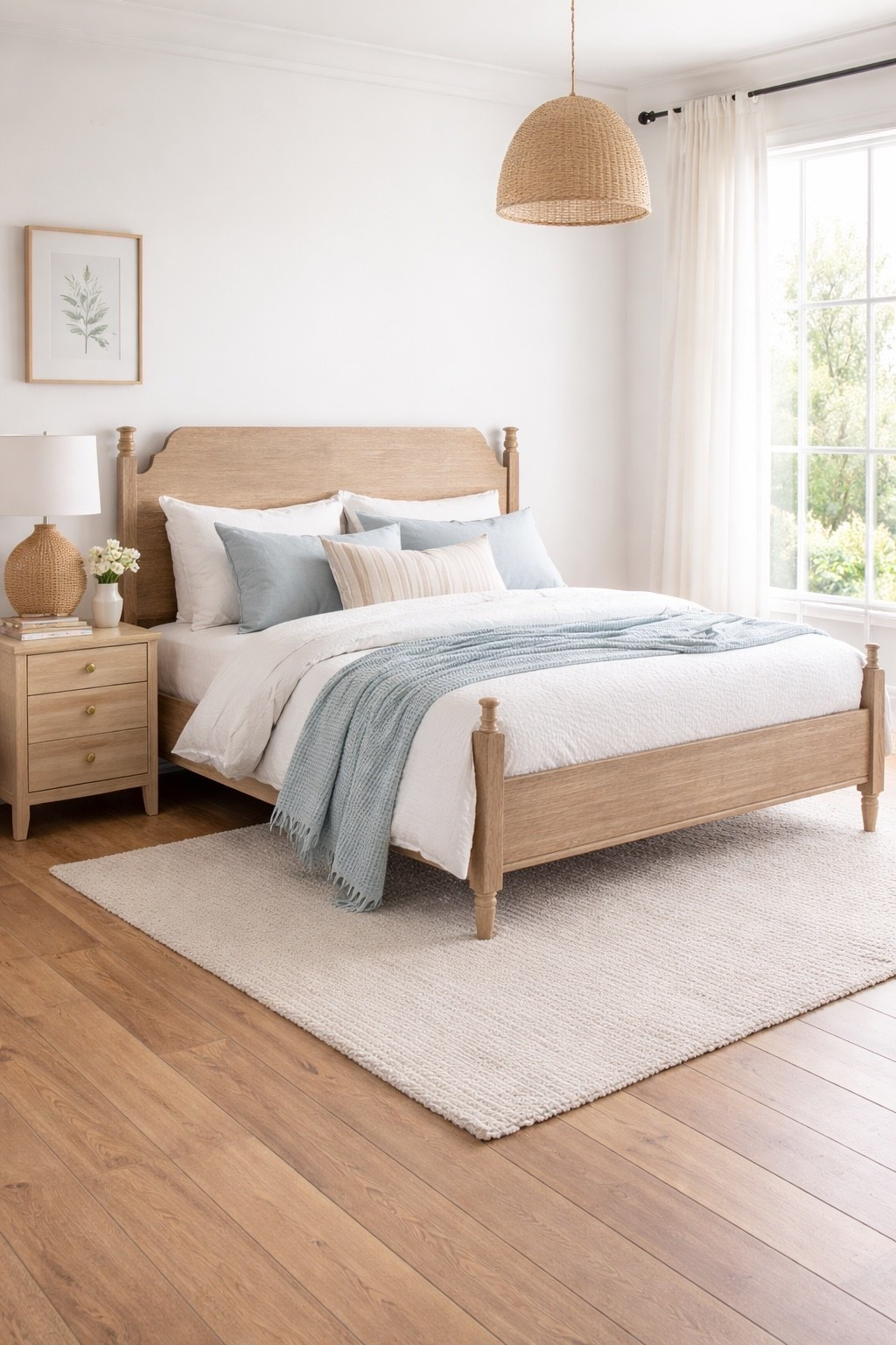 New Walmart bed that matches the viral Walmart nightstands! Looks like PB but on a budget 🙌

#LTKHome