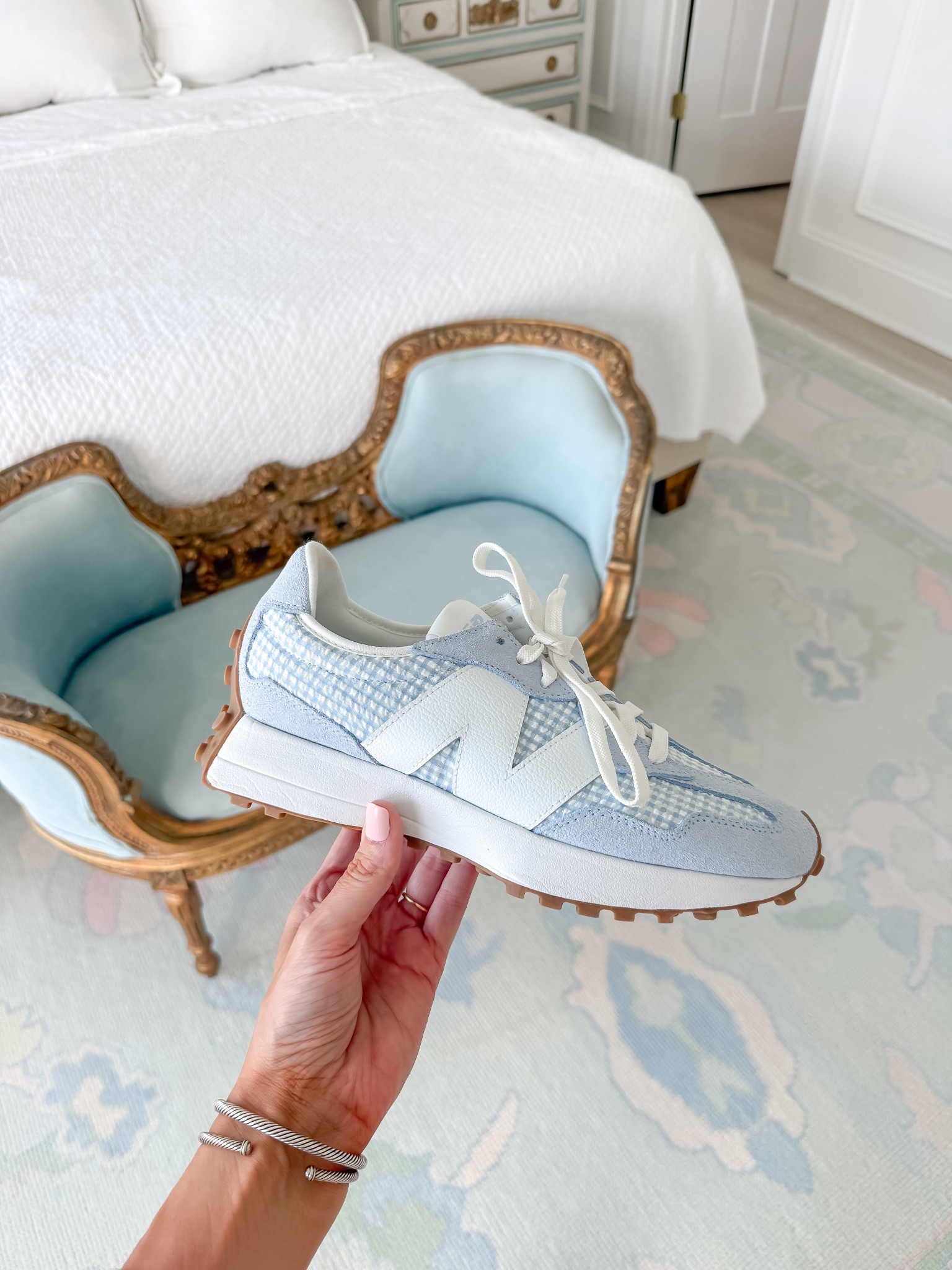 get $20 off your first order when you sign up for texts
obsessed with these gingham new balances!! i ordered size 10
grandmillenial


#LTKfitnessgoals #LTKTravel #LTKootd