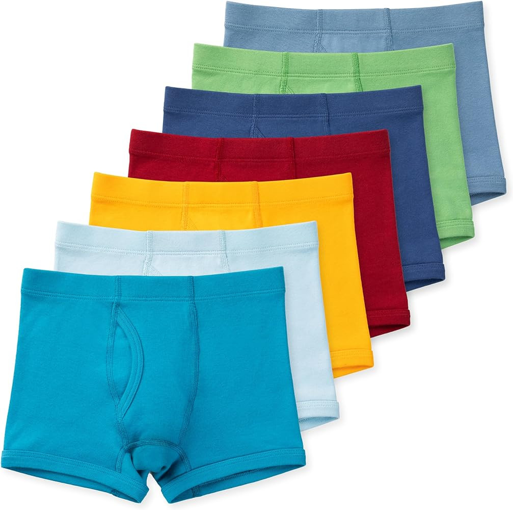Lucky & Me | Nolan Boy Boxer Brief Underwear | 100% Organic Cotton | 7-Pack | Amazon (US)