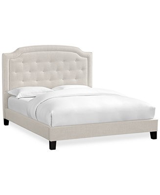 Malinda Upholstered Queen Bed | Macys (US)