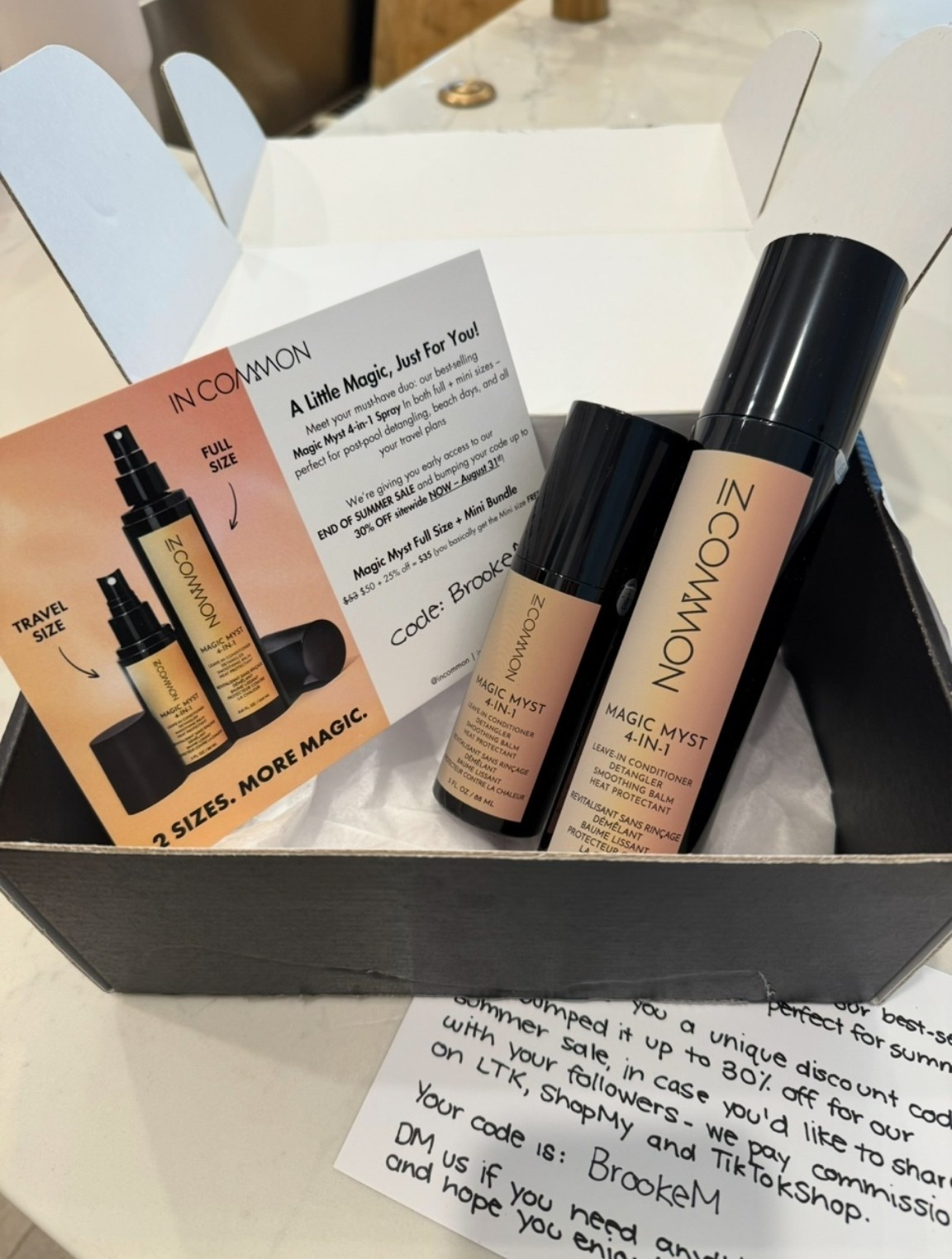 Incommon bumped my code up to 40% off this month 🥳 code: BROOKEM

#LTKselfcare #LTKmomlife #LTKTravel
