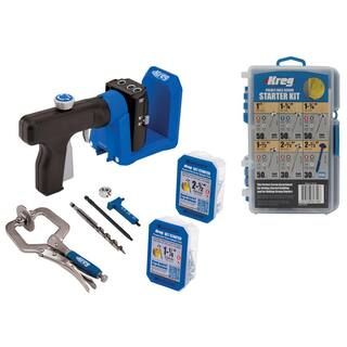 Pocket-Hole Jig 520PRO with PH Screw Starter Kit | The Home Depot
