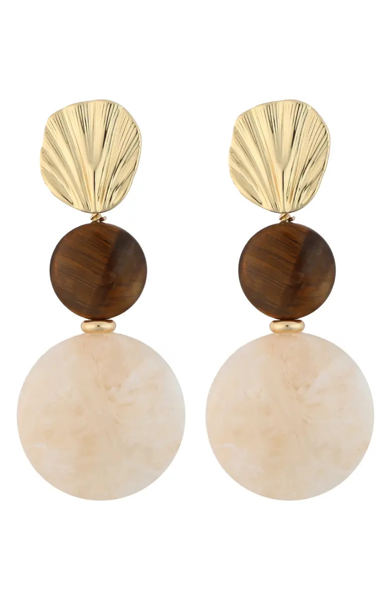 Stone Circle Drop Earrings | Nordstrom