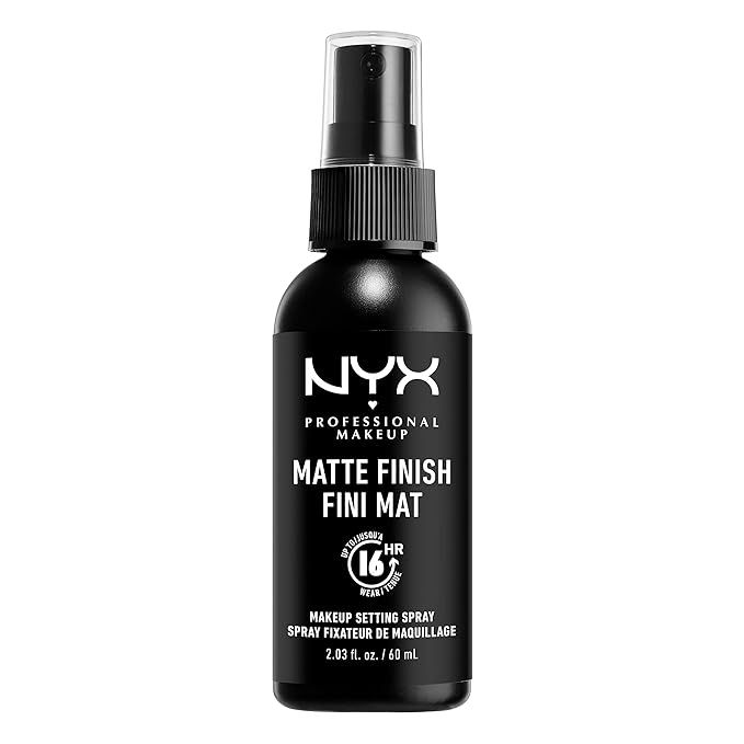 NYX PROFESSIONAL MAKEUP Makeup Setting Spray - Matte Finish, Long-Lasting Vegan Formula | Amazon (US)