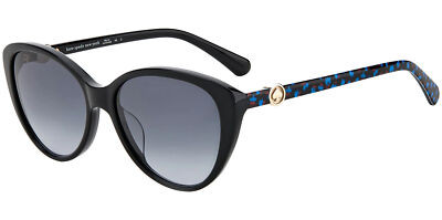 Kate Spade Visalia Women's Black Cat Eye Sunglasses w/ Gradient Lens - 0807 9O  | eBay | eBay UK