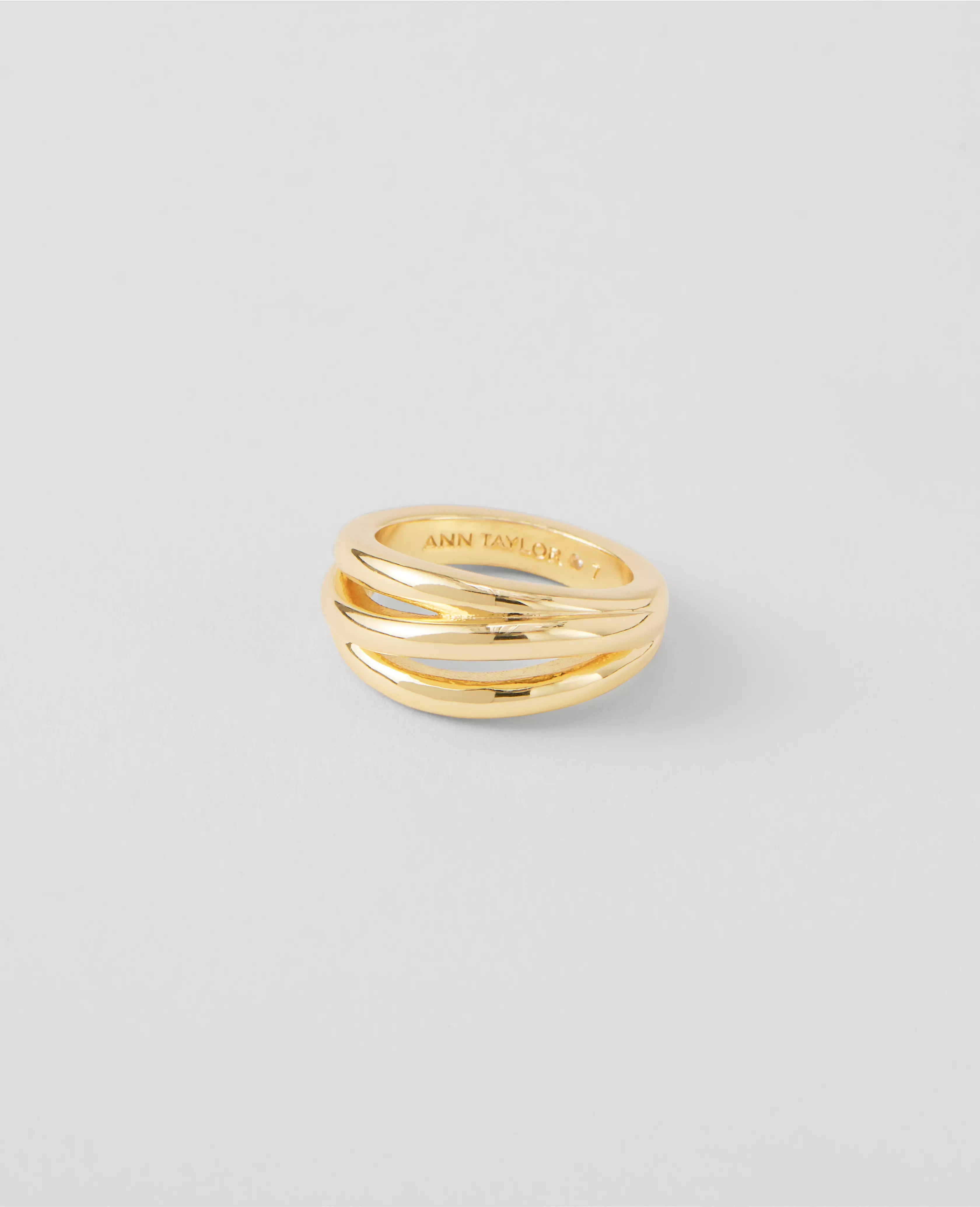 Smooth Textured Ring | Ann Taylor