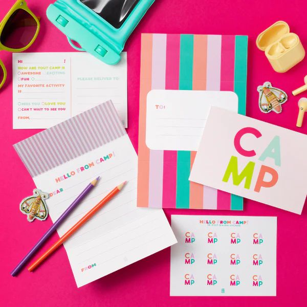Camp Tri-fold - Pink | Joy Creative Shop