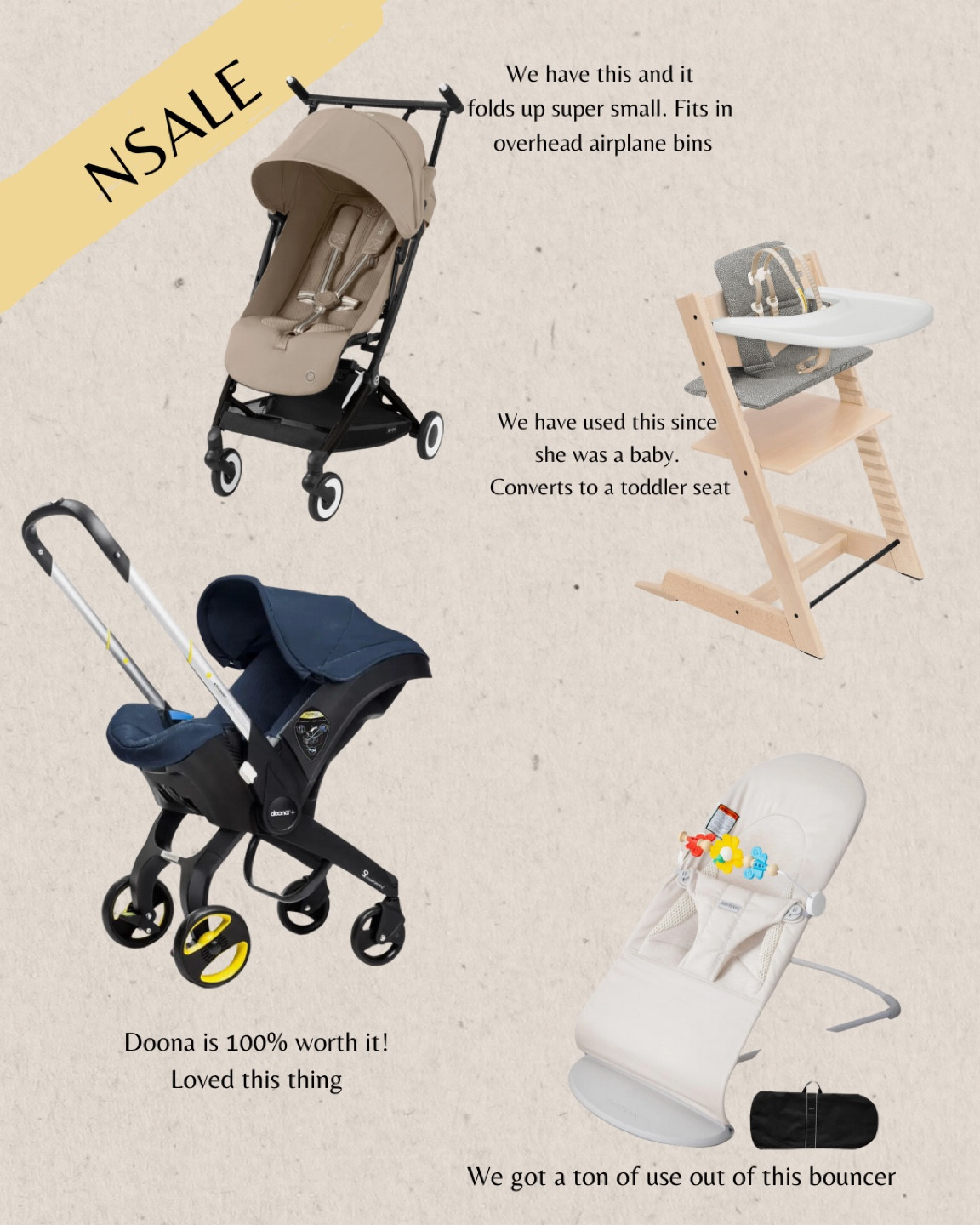 Nordstrom anniversary sale, baby gear, car seat, stroller, bouncer, high chair, 

#LTKTravel #LTKxNSale #LTKBaby