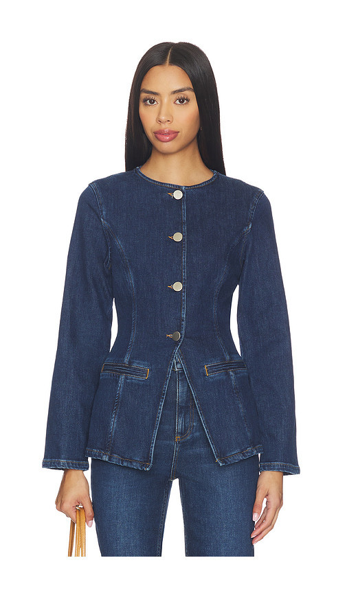 ALIGNE Daphne Denim Blazer in Blue. Size 10. Also in 4, 2, 6, 8, 12. | Revolve Clothing (Global)