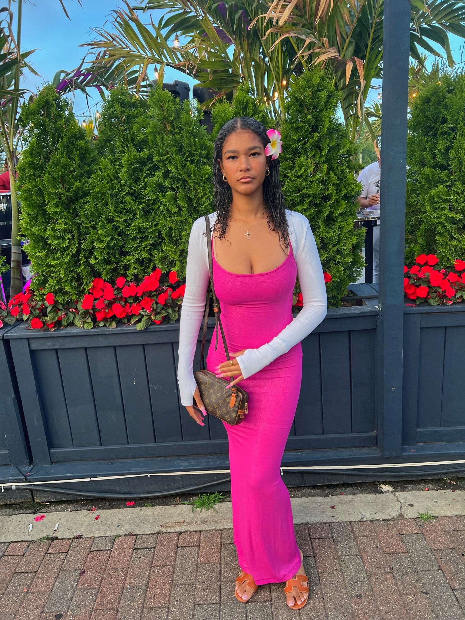 Pink Skims dress 