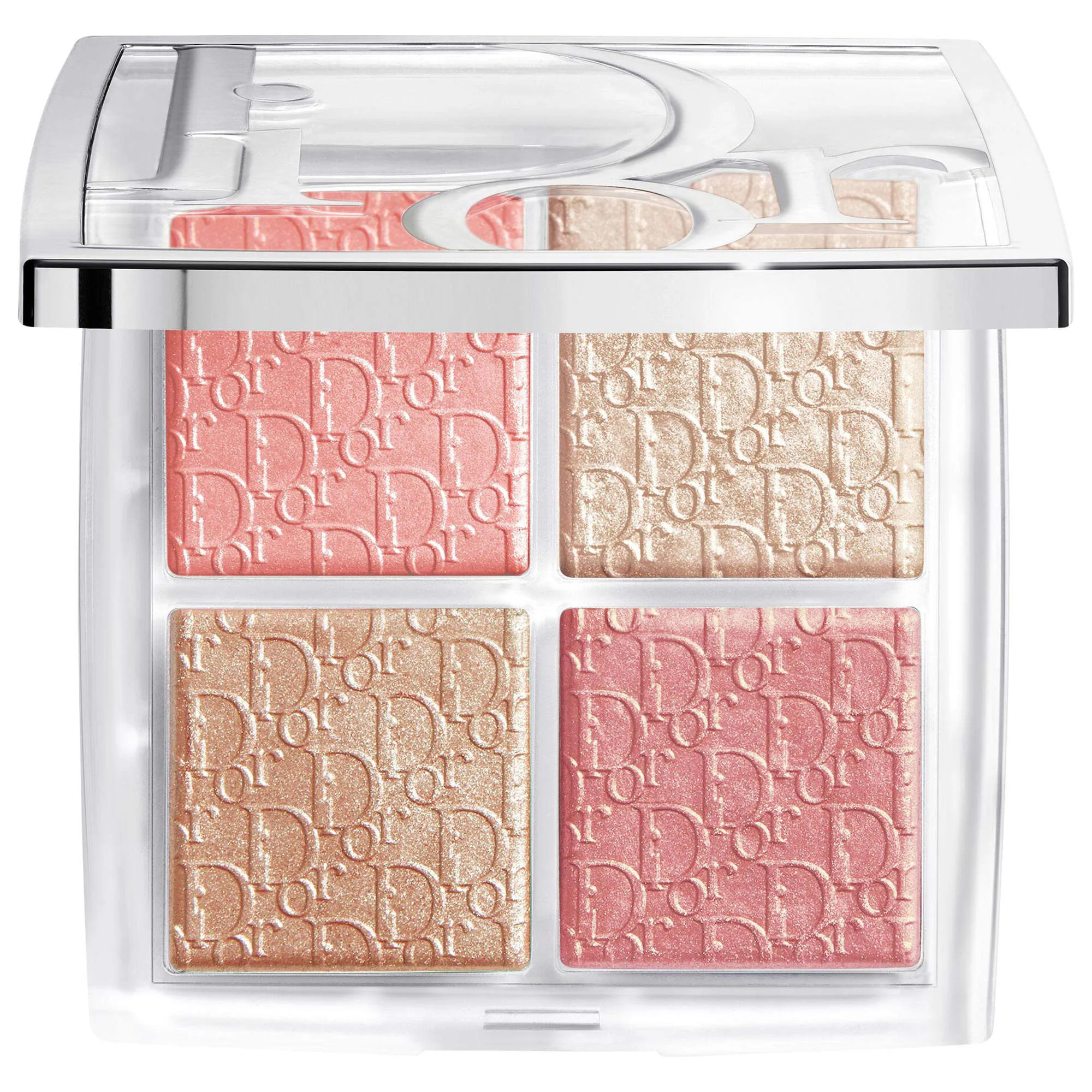 DIOR Backstage Glow Maximizer Face Palette 003 Pearly Peach Glow 0.4oz/10g | Sephora (US)