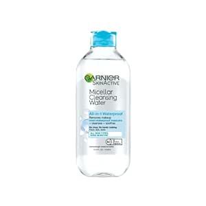 Garnier SkinActive Micellar Water For Waterproof Makeup, Facial Cleanser & Makeup Remover, 13.5 F... | Amazon (US)