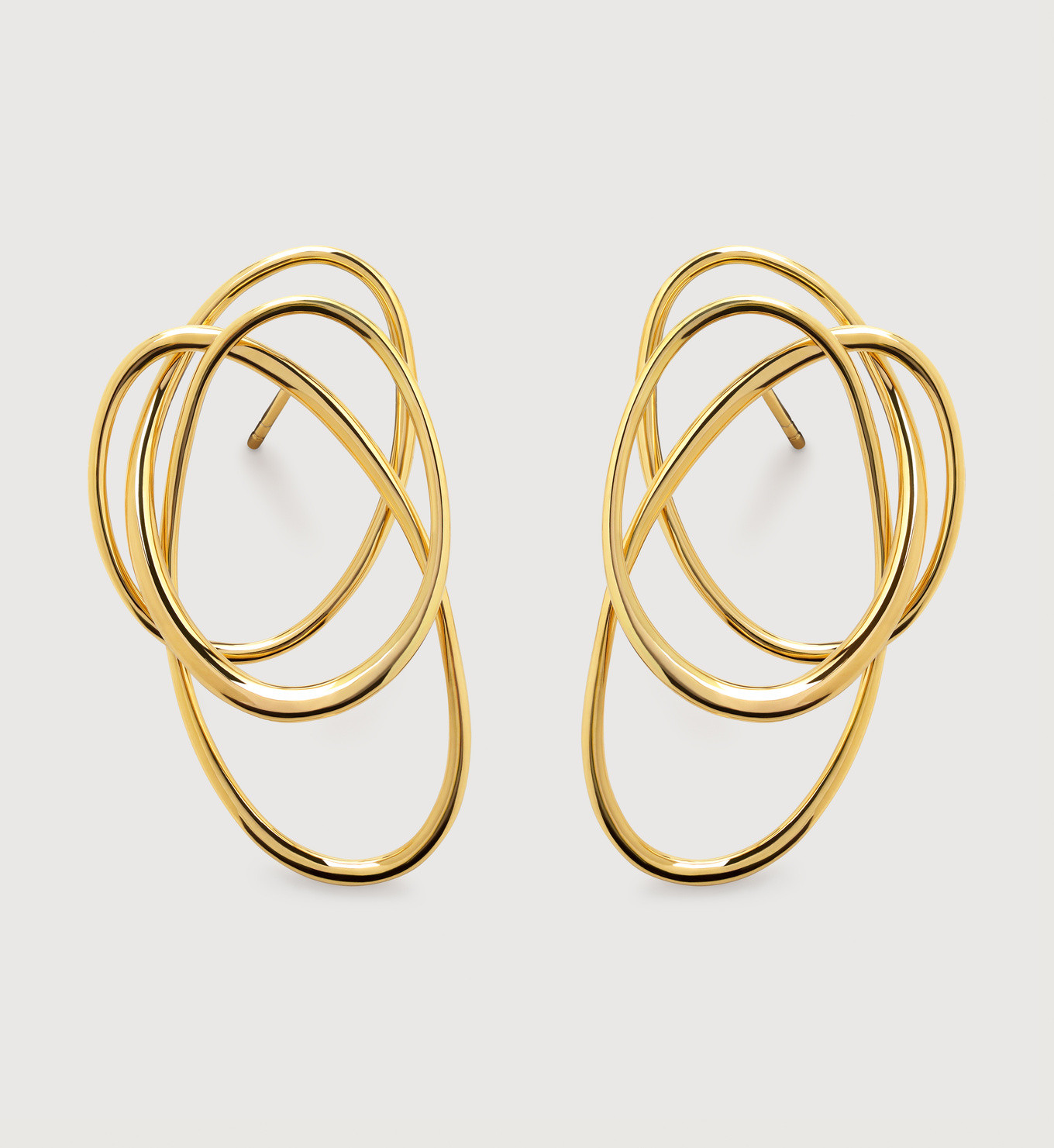 Nura Wrap Cocktail Earrings | Monica Vinader (Global)